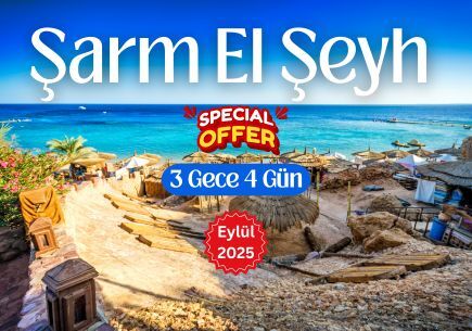 Şarm El Şeyh 4 Gece 5 Gün  (promosyon rıxos)